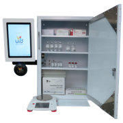 Controlled substance inventory system for freezers, refrigerators, cabintes