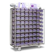 NexGen LoProfile IVC stalak za miševe, 60 kaveza, SHR vodni ventil, s EcoFlo ventilatorima montiranim na stalak